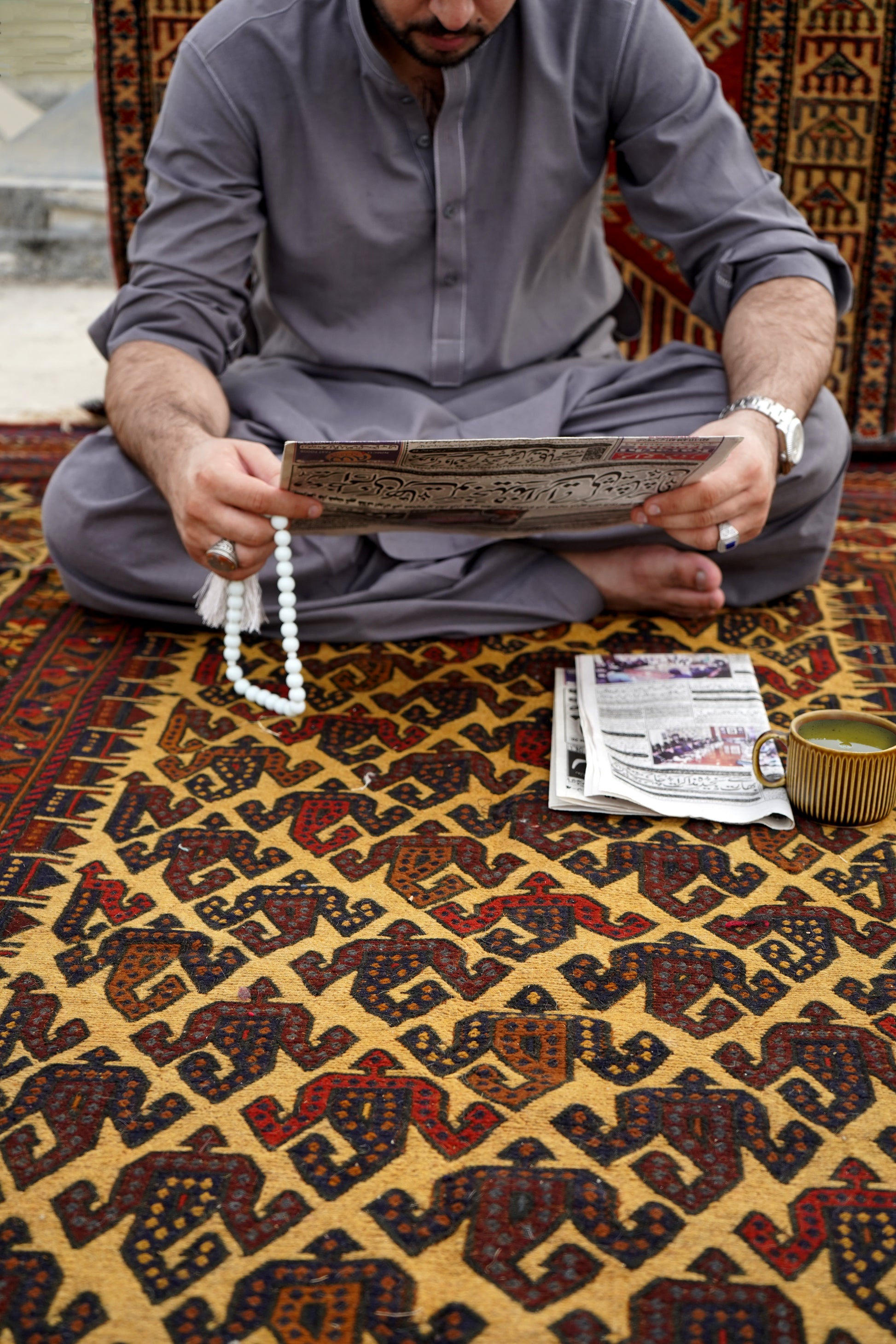 Qala Kilim Dark Boteh