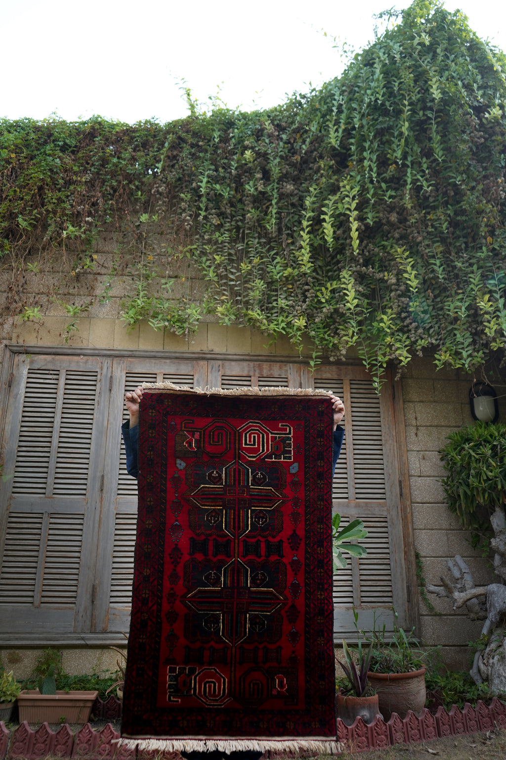 Firebrick Baloch Rug